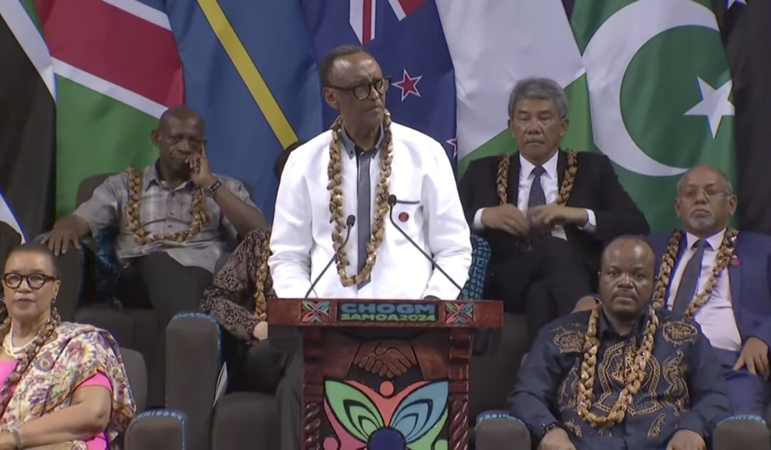 Samoa : Kagame appelle à l’écoute des petits pays représentant 2/3 de la Commonwealth